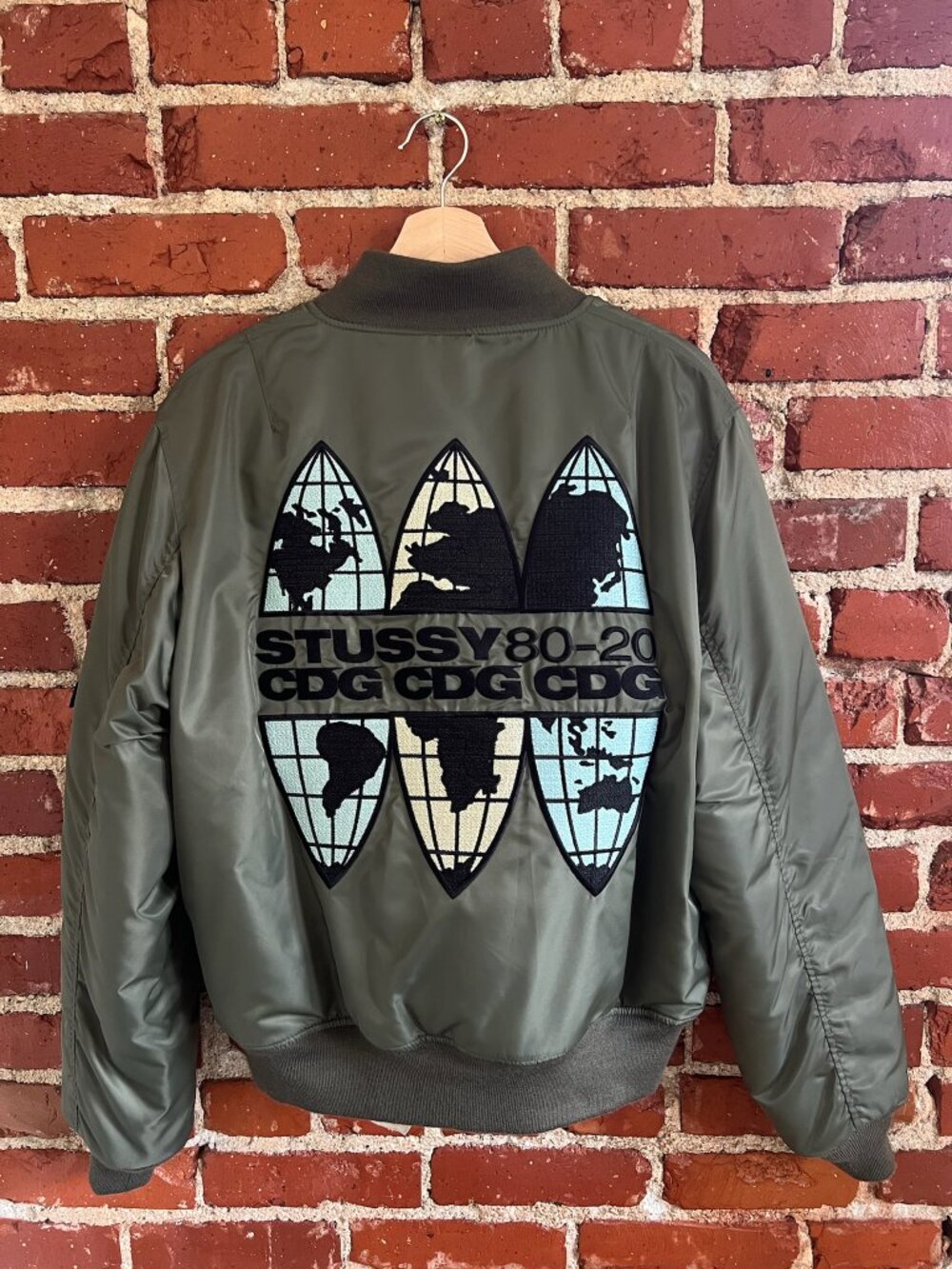 Stüssy x CDG bomber jacket NWT